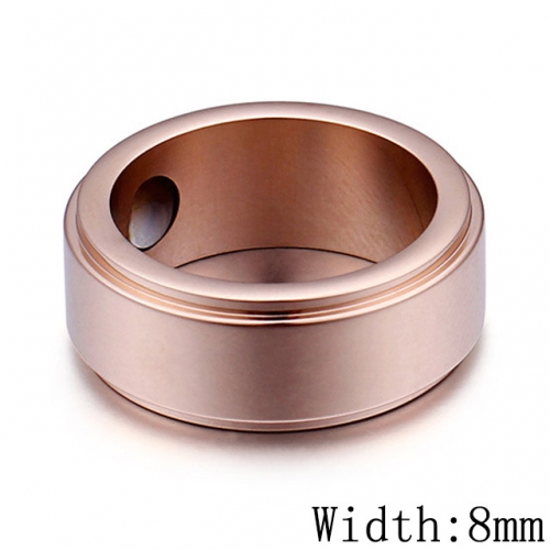 Wholesale Stainless Steel 316L Rings Germanium Stone Rings NO.#SJ53R39934