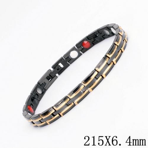 BC Wholesale Germanium Stone Bracelets Stainless Steel Bracelets For Women NO.#SJ51B417