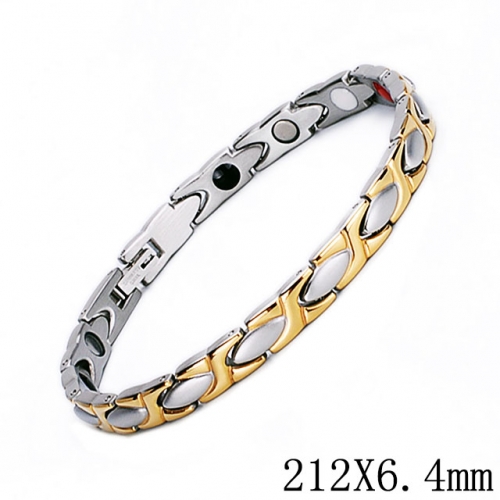 BC Wholesale Germanium Stone Bracelets Stainless Steel Bracelets For Women NO.#SJ51B261