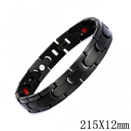 BC Wholesale Germanium Stone Bracelets Stainless Steel Bracelets For Men NO.#SJ51B383