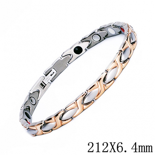 BC Wholesale Germanium Stone Bracelets Stainless Steel Bracelets For Women NO.#SJ51B262