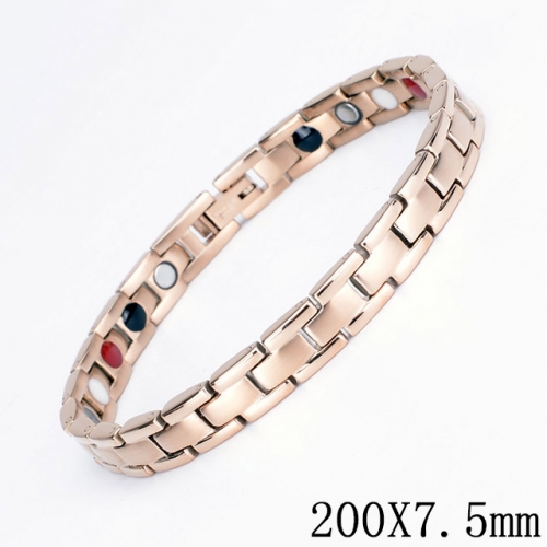 BC Wholesale Germanium Stone Bracelets Stainless Steel Bracelets For Women NO.#SJ51B405