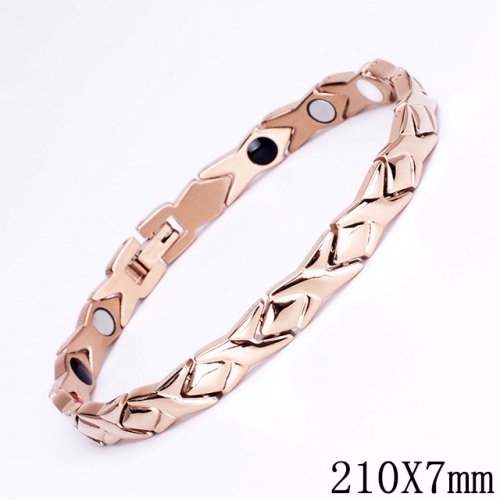 BC Wholesale Germanium Stone Bracelets Stainless Steel Bracelets For Women NO.#SJ51B195