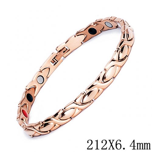 BC Wholesale Germanium Stone Bracelets Stainless Steel Bracelets For Women NO.#SJ51B265