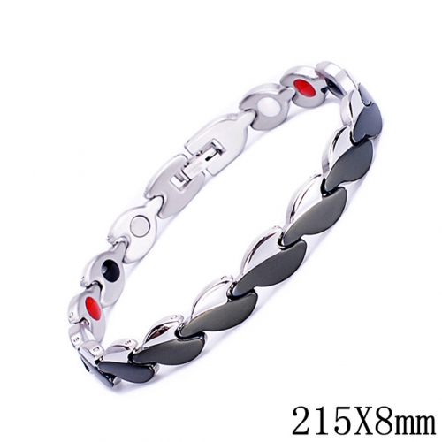BC Wholesale Germanium Stone Bracelets Stainless Steel Bracelets For Women NO.#SJ51B239