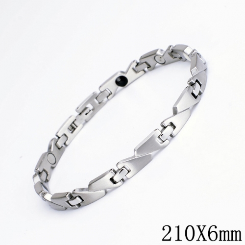 BC Wholesale Germanium Stone Bracelets Stainless Steel Bracelets For Women NO.#SJ51B176