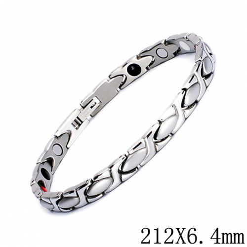 BC Wholesale Germanium Stone Bracelets Stainless Steel Bracelets For Women NO.#SJ51B266