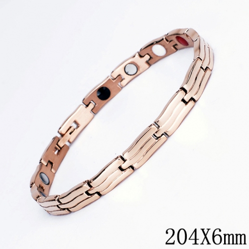 BC Wholesale Germanium Stone Bracelets Stainless Steel Bracelets For Women NO.#SJ51B400