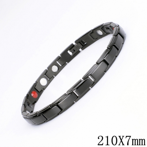 BC Wholesale Germanium Stone Bracelets Stainless Steel Bracelets For Women NO.#SJ51B157