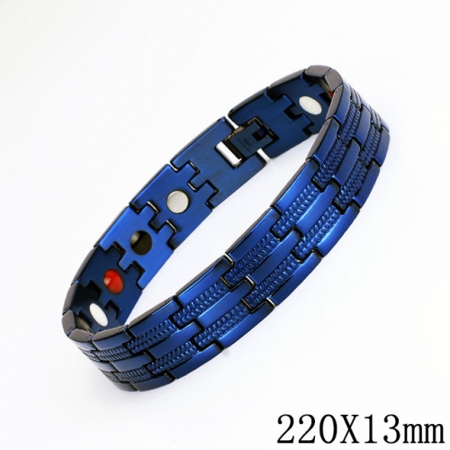 BC Wholesale Germanium Stone Bracelets Stainless Steel Bracelets For Men NO.#SJ51B300