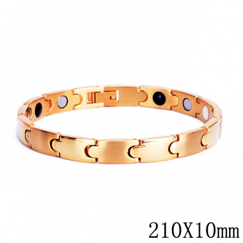 BC Wholesale Germanium Stone Bracelets Stainless Steel Bracelets For Women NO.#SJ51B094