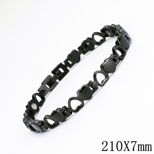 BC Wholesale Germanium Stone Bracelets Stainless Steel Bracelets For Women NO.#SJ51B140
