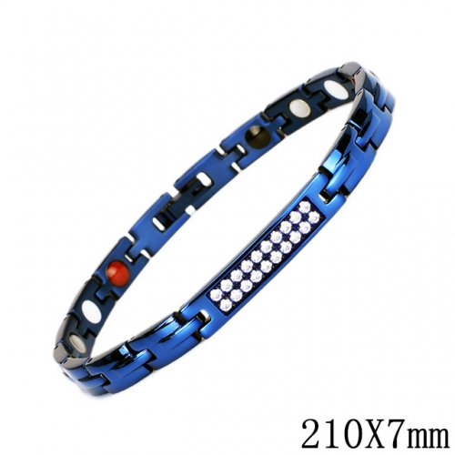 BC Wholesale Germanium Stone Bracelets Stainless Steel Bracelets For Women NO.#SJ51B225