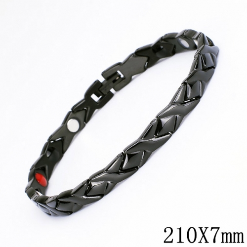 BC Wholesale Germanium Stone Bracelets Stainless Steel Bracelets For Women NO.#SJ51B193