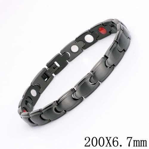 BC Wholesale Germanium Stone Bracelets Stainless Steel Bracelets For Women NO.#SJ51B283