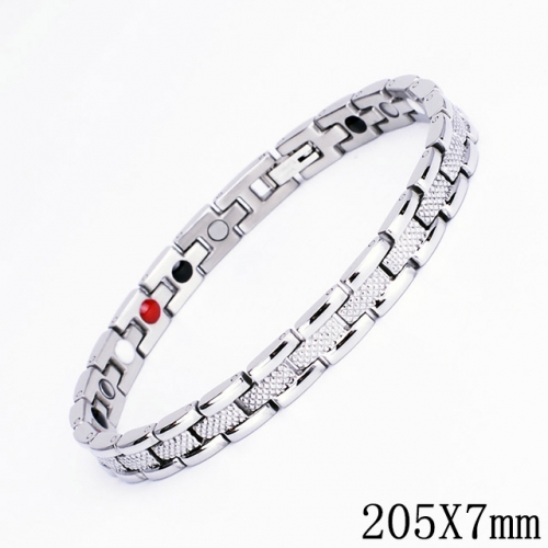 BC Wholesale Germanium Stone Bracelets Stainless Steel Bracelets For Women NO.#SJ51B317