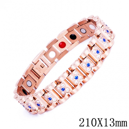 BC Wholesale Germanium Stone Bracelets Titanium Jewelry Bracelets For Men NO.#SJ51B010