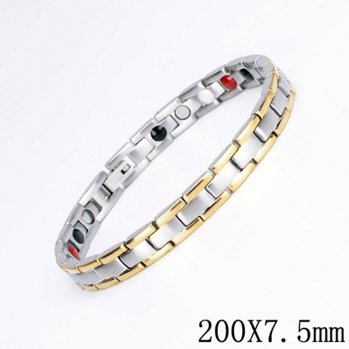 BC Wholesale Germanium Stone Bracelets Titanium Jewelry Bracelets For Women NO.#SJ51B403