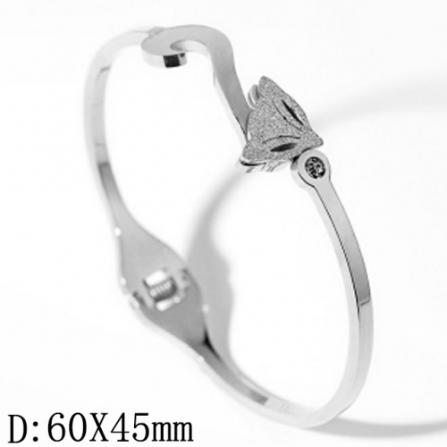 BC Wholesale Jewelry Stainless Steel 316L Hot Sale Bangles NO.#SJ52BV020