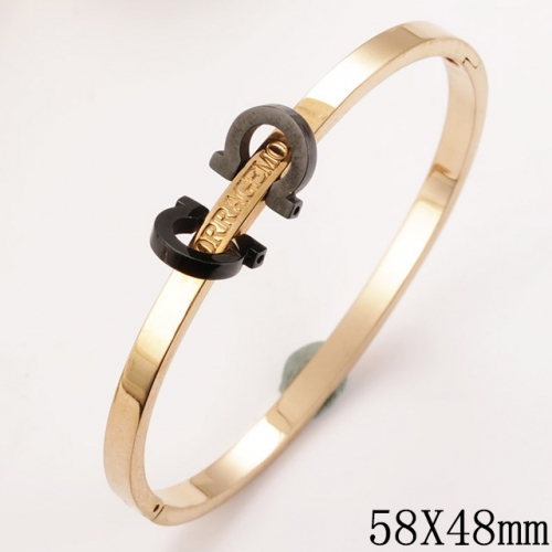 BC Wholesale Jewelry Stainless Steel 316L Hot Sale Bangles NO.#SJ52BS022