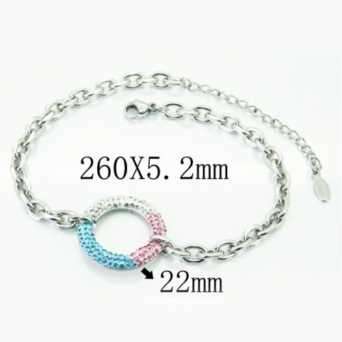 BC Wholesale Jewelry Stainless Steel 316L Bracelets NO.#BC81B0640PX