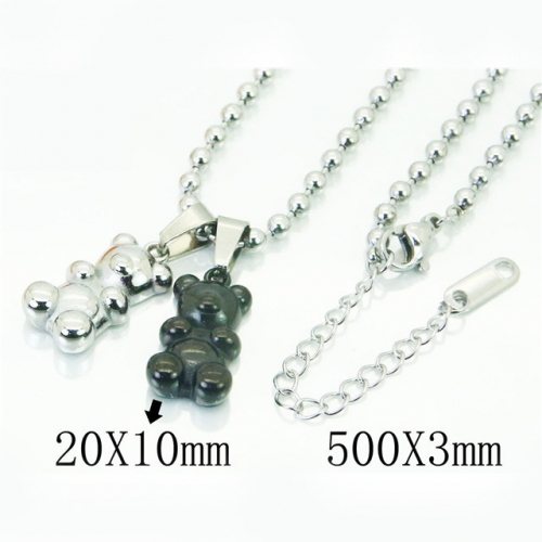 BC Wholesale Jewelry Stainless Steel 316L Necklace NO.#BC32N0428HJR