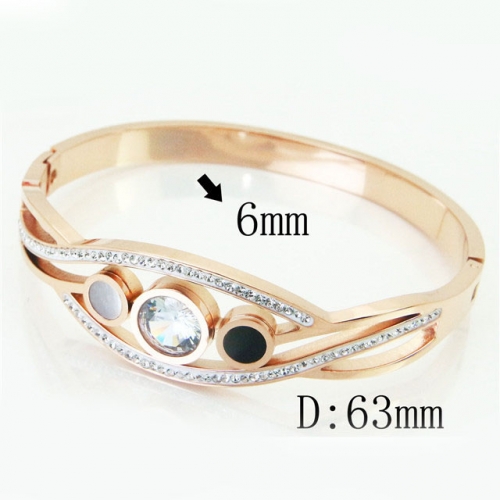 BC Wholesale Jewelry Stainless Steel 316L Fashion Bangles NO.#BC19B0733HOA