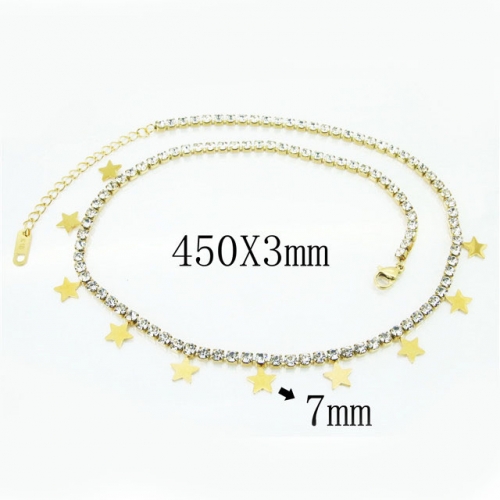 BC Wholesale Jewelry Stainless Steel 316L Necklace NO.#BC32N0440HIG