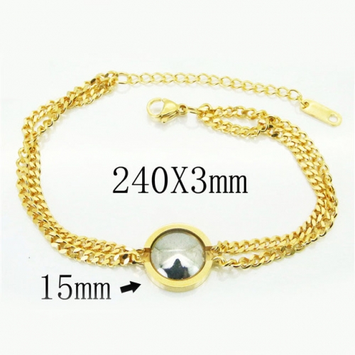 BC Wholesale Jewelry Stainless Steel 316L Bracelets NO.#BC80B1225NQ