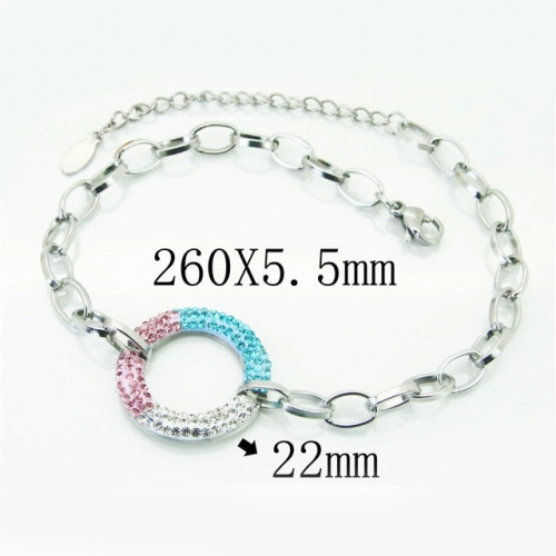 BC Wholesale Jewelry Stainless Steel 316L Bracelets NO.#BC81B0638PQ