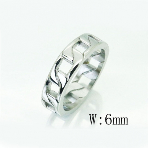 BC Wholesale Stainless Steel 316L Jewelry Popular Rings NO.#BC06R0305PE