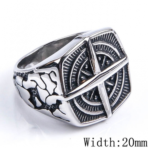 BC Wholesale Amazon Hot Sale Jewelry Stainless Steel 316L Jewelry Rings NO.#SJ54R2401