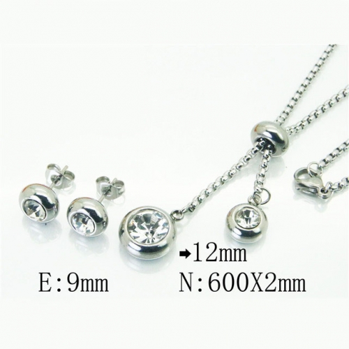 BC Wholesale Stainless Steel 316L Jewelry Sets NO.#BC59S1894OL