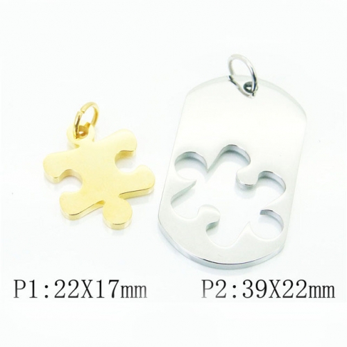 BC Wholesale Jewelry Stainless Steel 316L Pendant NO.#BC59P0835ML