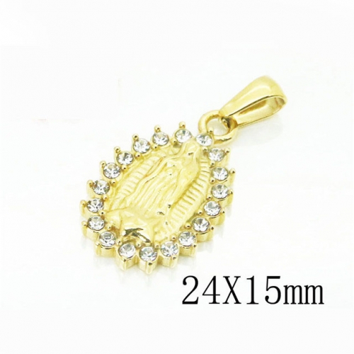 BC Wholesale Jewelry Stainless Steel 316L Pendant NO.#BC22P0863HHW