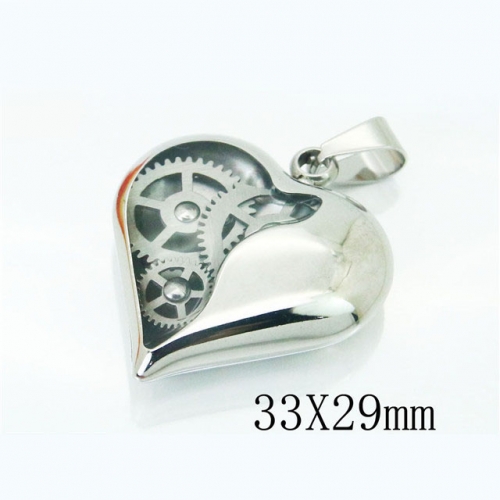 BC Wholesale Jewelry Stainless Steel 316L Pendant NO.#BC06P0510IWW