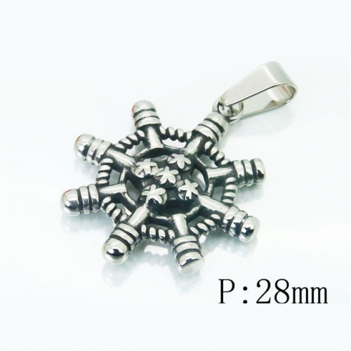 BC Wholesale Jewelry Stainless Steel 316L Pendant NO.#BC06P0509HEE