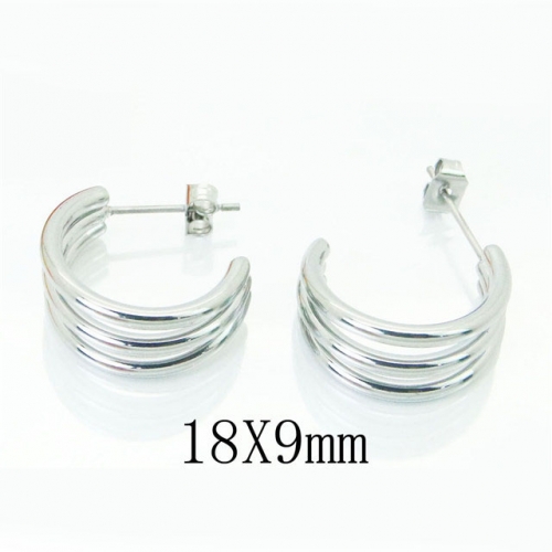 BC Jewelry Wholesale Stainless Steel 316L Earrings NO.#BC06E1682MA