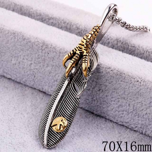 BC Wholesale Stainless Steel 316L Jewelry Popular Pendant Without Chain NO.#SJ54PA3312