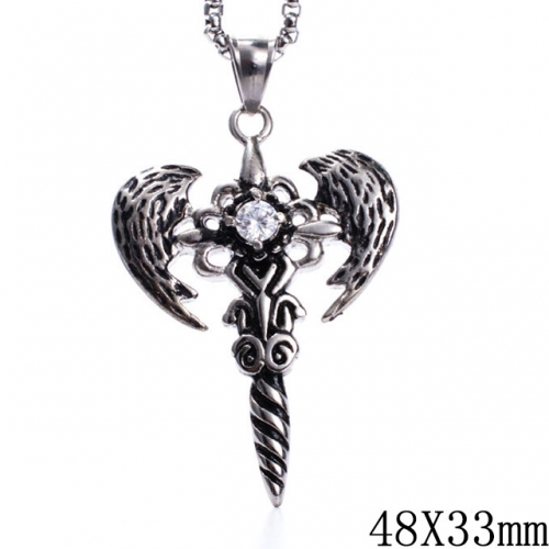 BC Wholesale Stainless Steel 316L Jewelry Popular Pendant Without Chain NO.#SJ54P3255