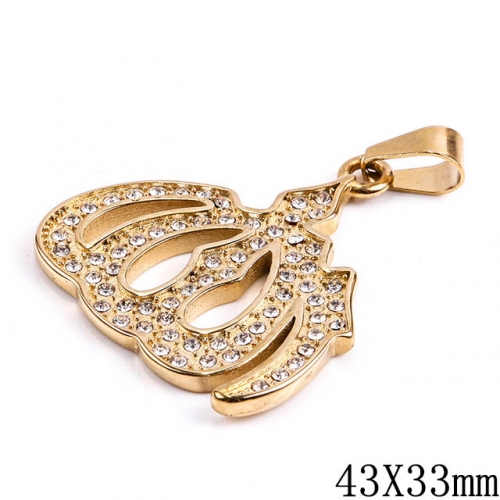 BC Wholesale Stainless Steel 316L Jewelry Popular Pendant Without Chain NO.#SJ54PA3352