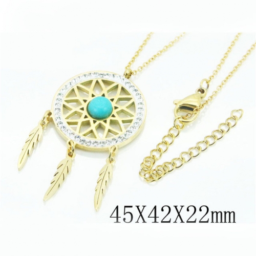 BC Wholesale Jewelry Stainless Steel 316L Fashion Necklace NO.#BC92N0317HSS