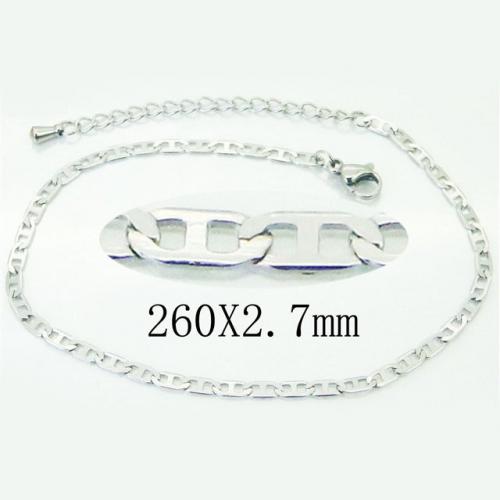 BC Wholesale Jewelry Stainless Steel 316L Anklets or Bracelets NO.#BC40B1196IQ