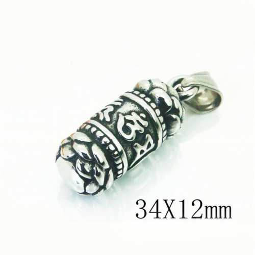 BC Wholesale Jewelry Stainless Steel 316L Pendant NO.#BC48P0378ND
