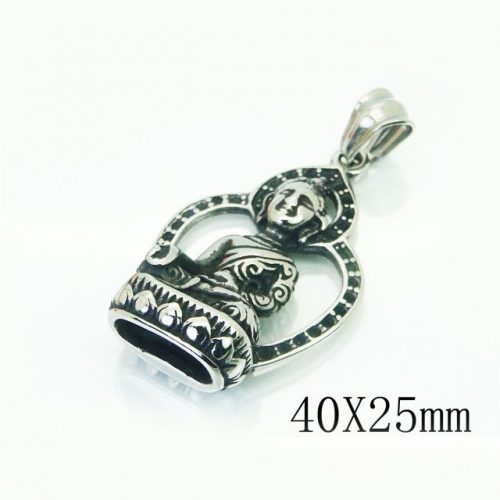 BC Wholesale Jewelry Stainless Steel 316L Pendant NO.#BC48P0337NV