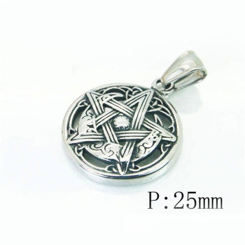 BC Wholesale Jewelry Stainless Steel 316L Pendant NO.#BC48P0428NE