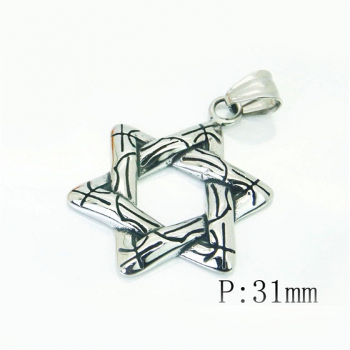 BC Wholesale Jewelry Stainless Steel 316L Pendant NO.#BC48P0381ND