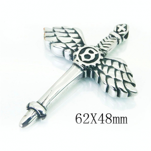 BC Wholesale Jewelry Stainless Steel 316L Pendant NO.#BC48P0222NX