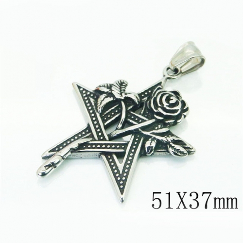 BC Wholesale Jewelry Stainless Steel 316L Pendant NO.#BC48P0380NS