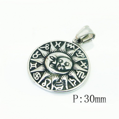 BC Wholesale Jewelry Stainless Steel 316L Pendant NO.#BC48P0424NE
